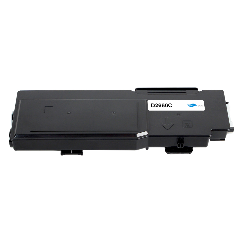 Pack toners compatible Dell 593-BBBT Cyan – 4000 pages