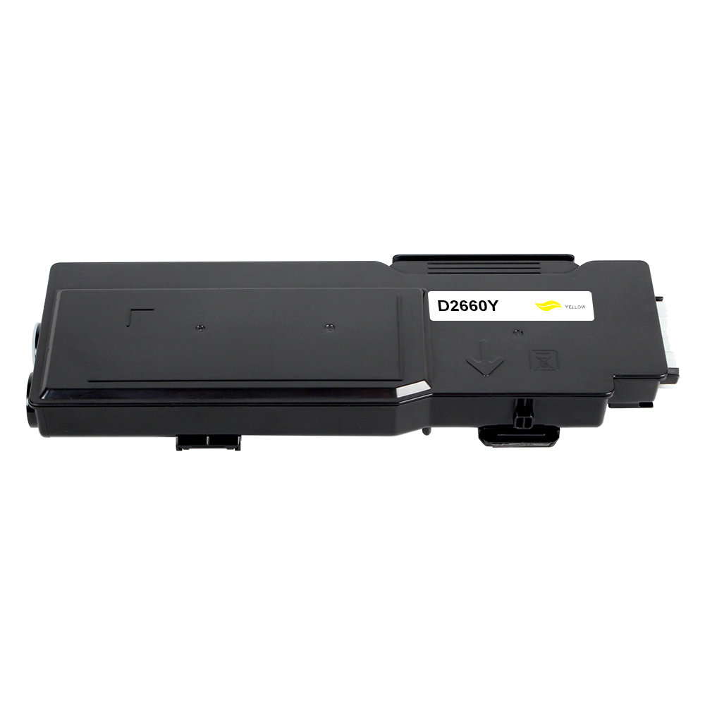 Pack toners compatible Dell 593-BBBR Jaune – 4000 pages