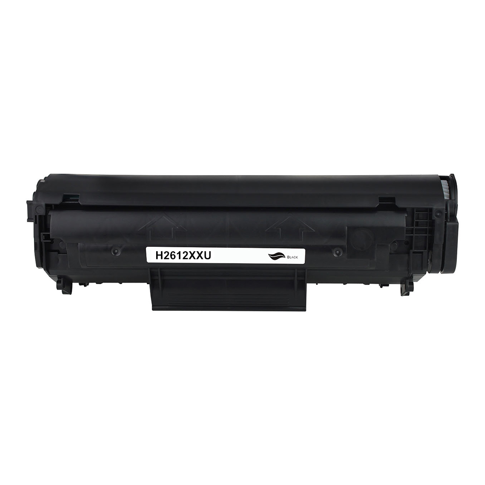 Toner compatible HP Q2612A/Canon FX10/703/FX9(12A) Noir – 3 000 pages