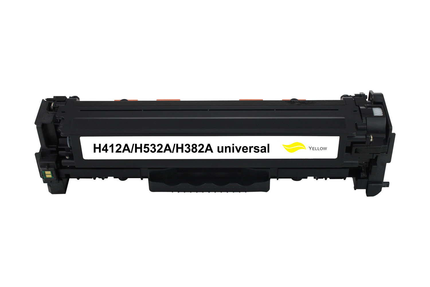 Toner compatible HP CE412A/CC532A/CF382A/Cartridge 718Y Jaune – 2 800 pages
