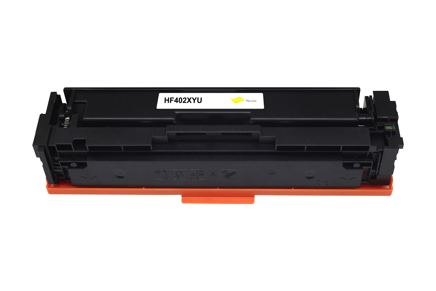 Toner compatible HP CF402X/Cartridge 045HY Jaune – 2300 pages